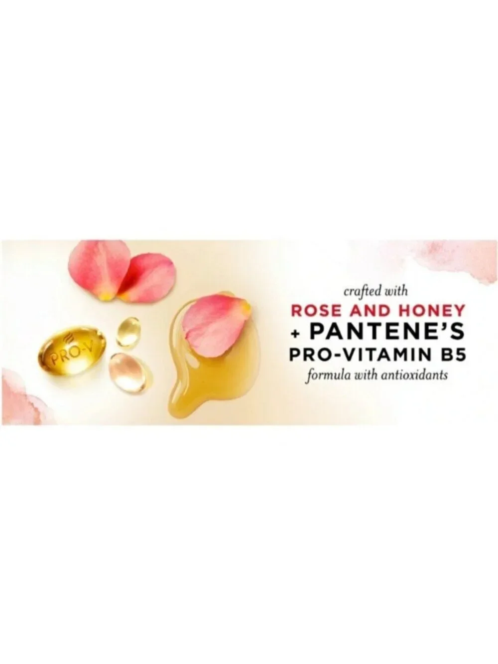 Pantene Essential Botanicals Moroccan Rose & Manuka Honey Shampoo